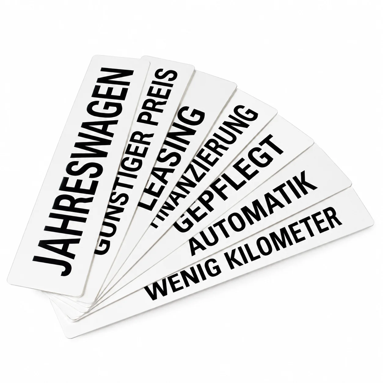 KFZ Kennzeicheneinleger